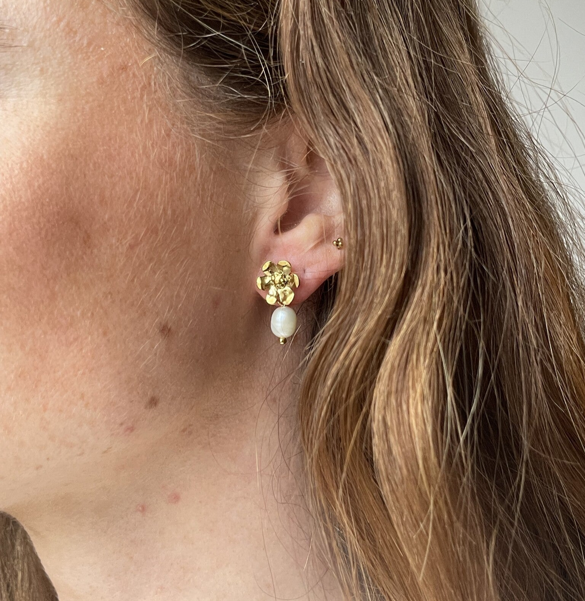 Pendientes Raíz de Perla