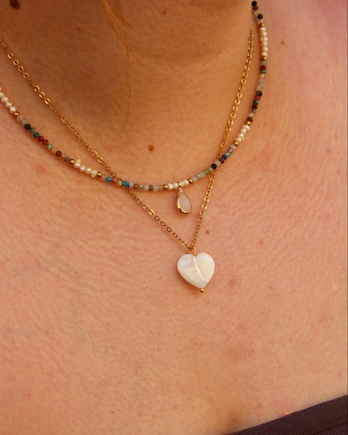 Collar Cimiento de Cristal