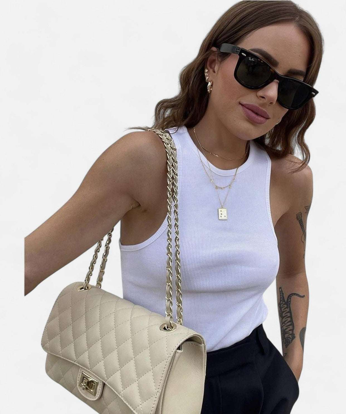 Bolso Bruma Clásico Beige