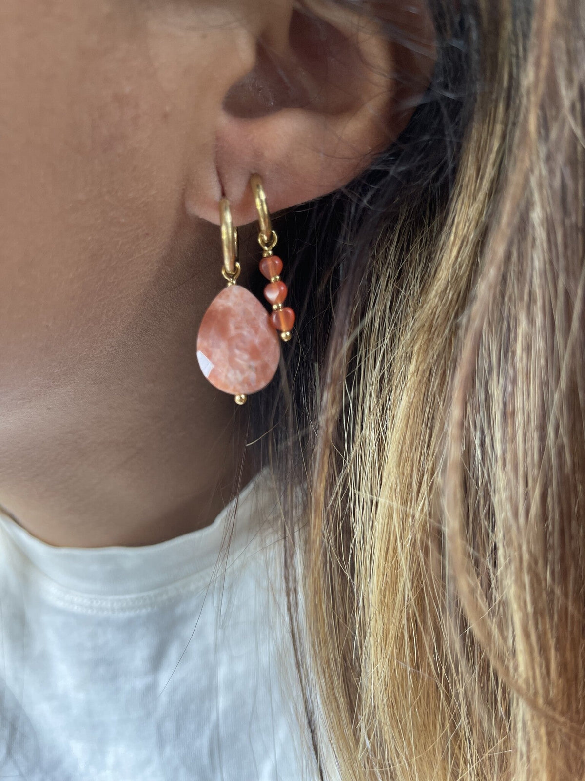 Pendientes Cobre Salvaje