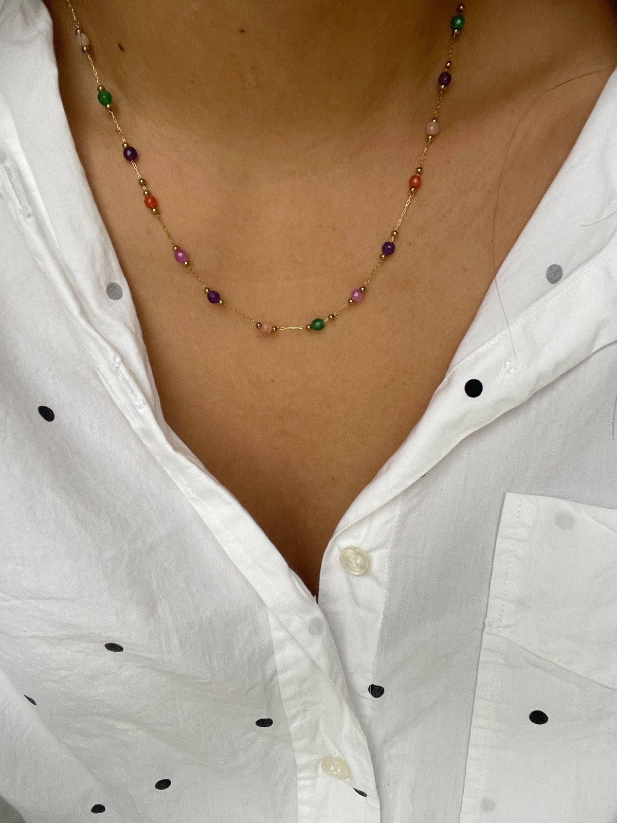 Collar Marisma de Coral