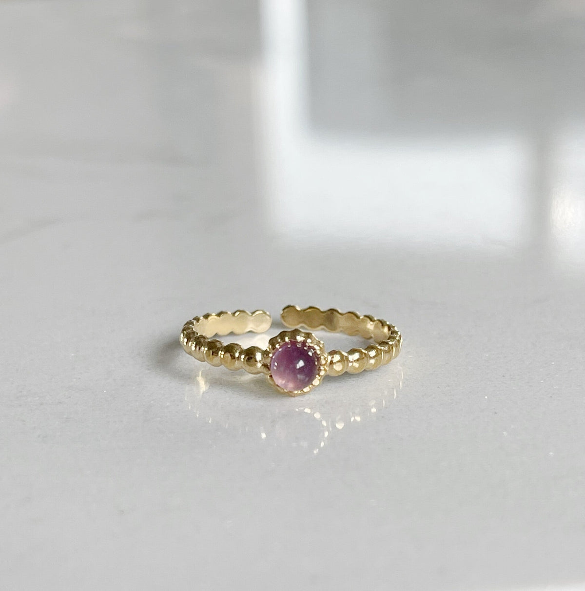Anillo Templanza de Coral