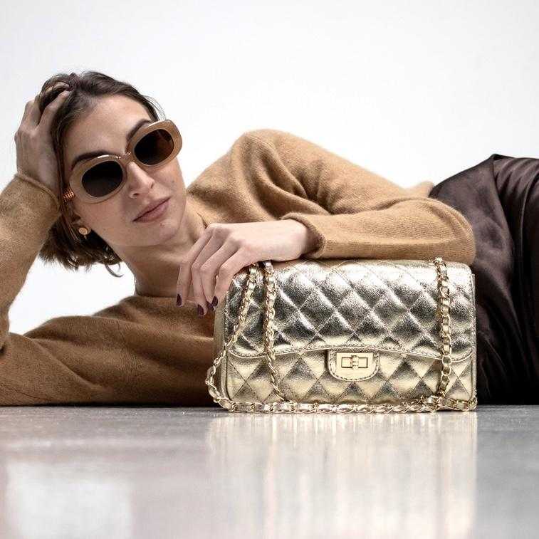 Bolso Bruma Dorado