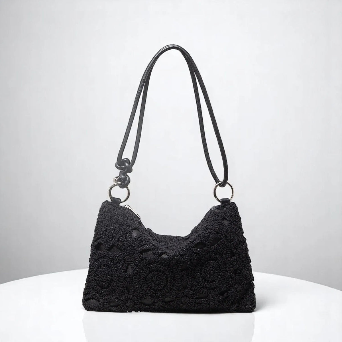 Bolso Celosía Negro