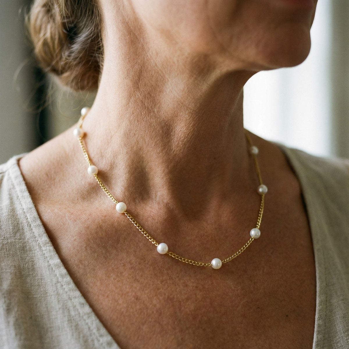 Collar Marea Perla