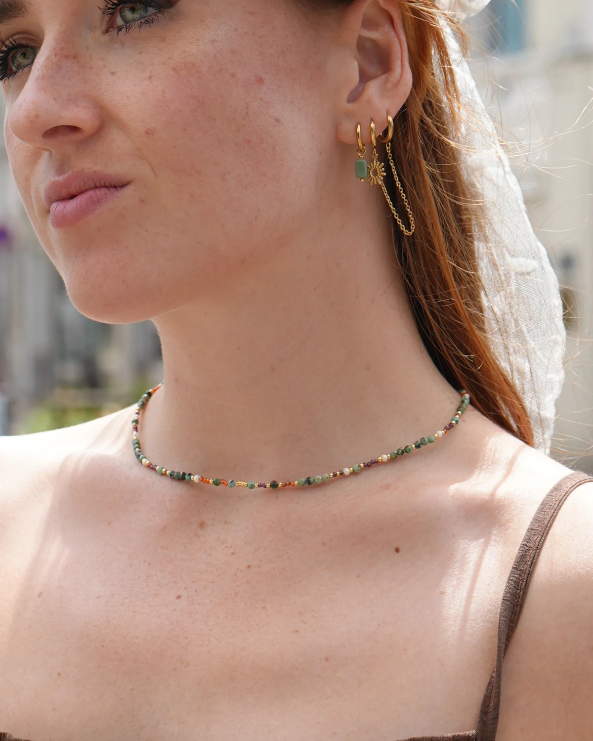 Collar Raigambre de Jade