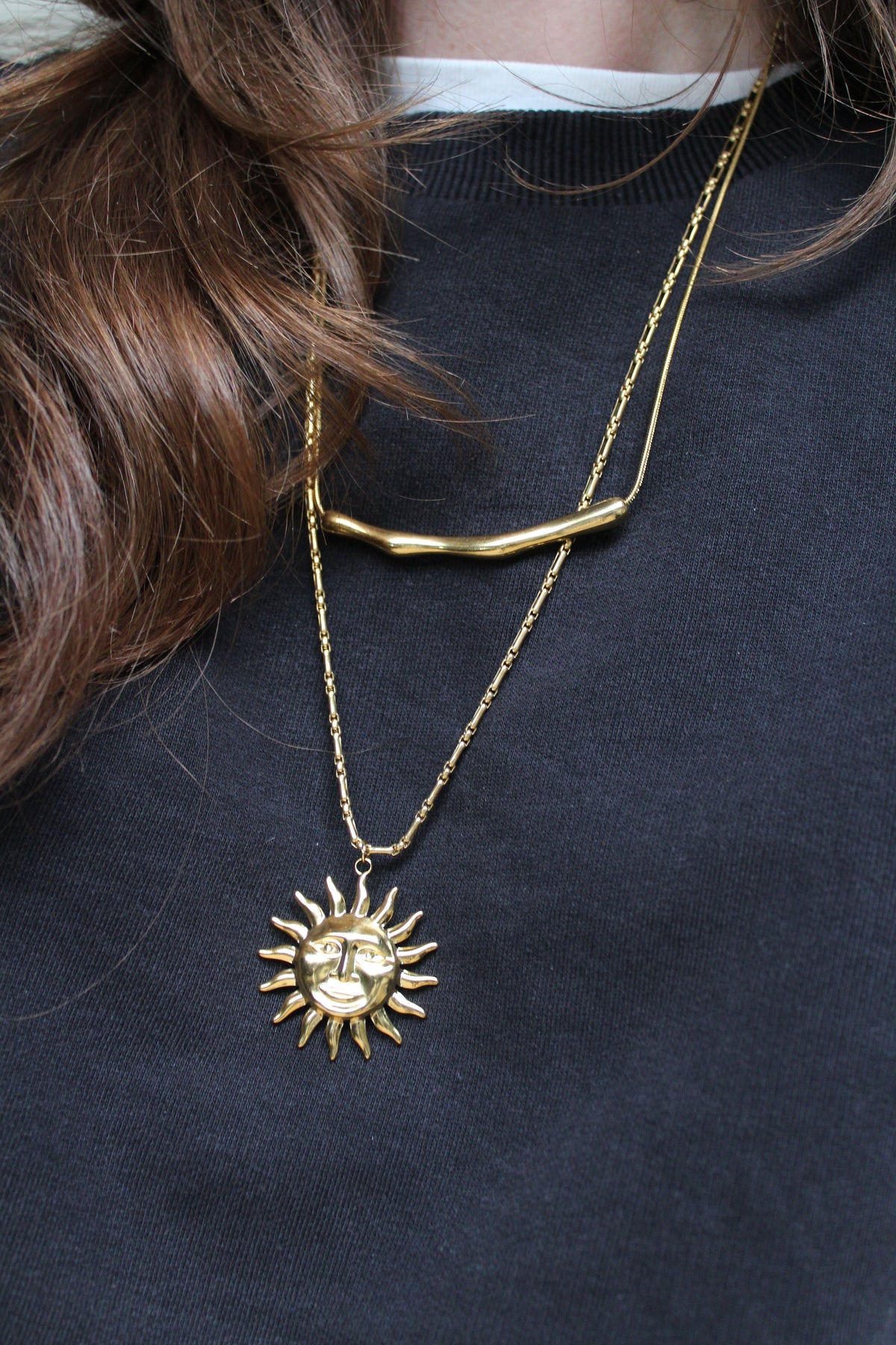 Collar Brasa de Cauce Claro
