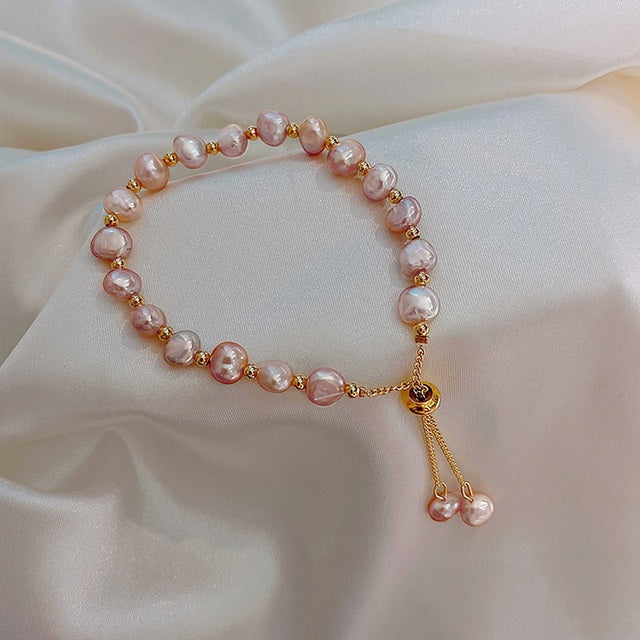 Pulsera Coral Rosa