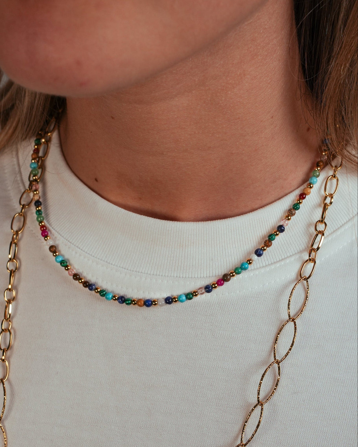 Collar Rama de Cuarzo