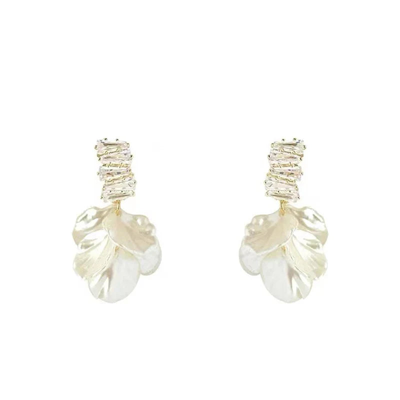 Pendientes Azahar Perla