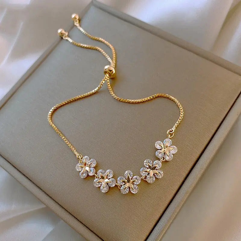 Pulsera Margarita Dorada