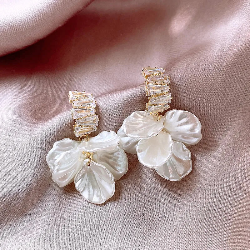Pendientes Azahar Perla
