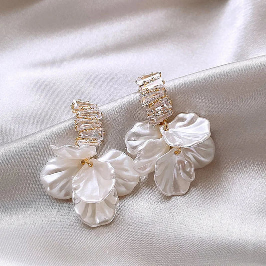 Pendientes Azahar Perla