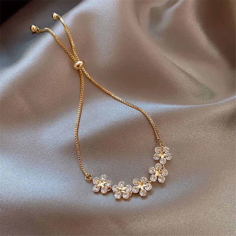 Pulsera Margarita Dorada
