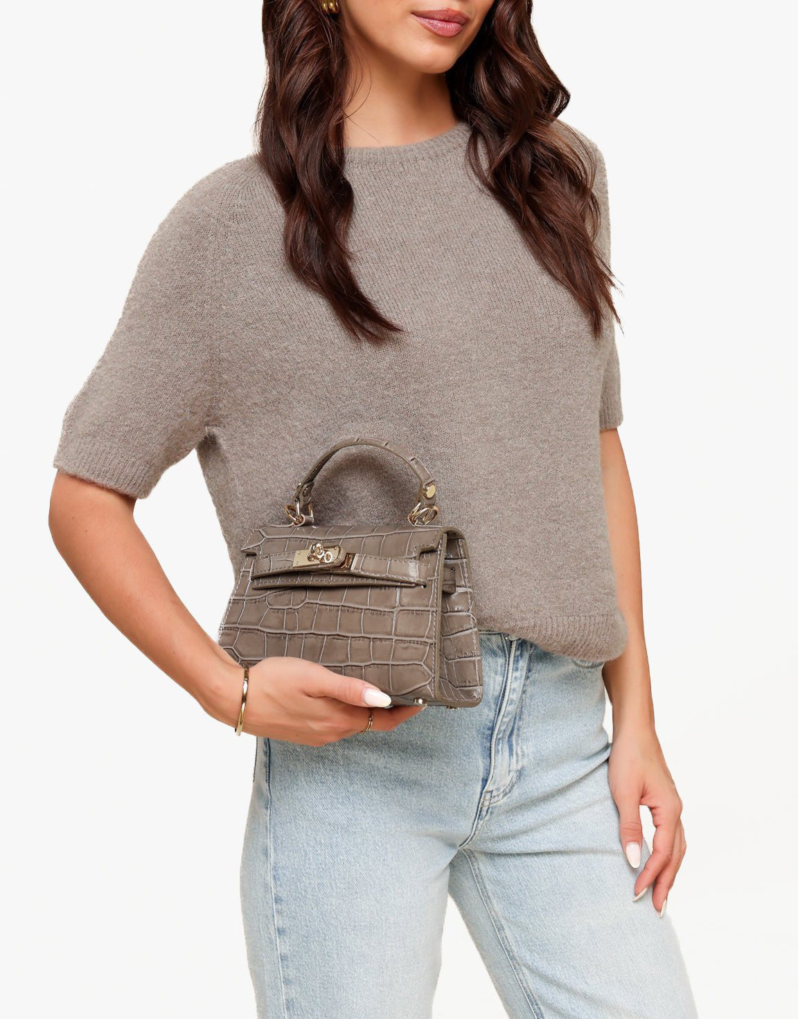 Bolso Ribazo Taupe