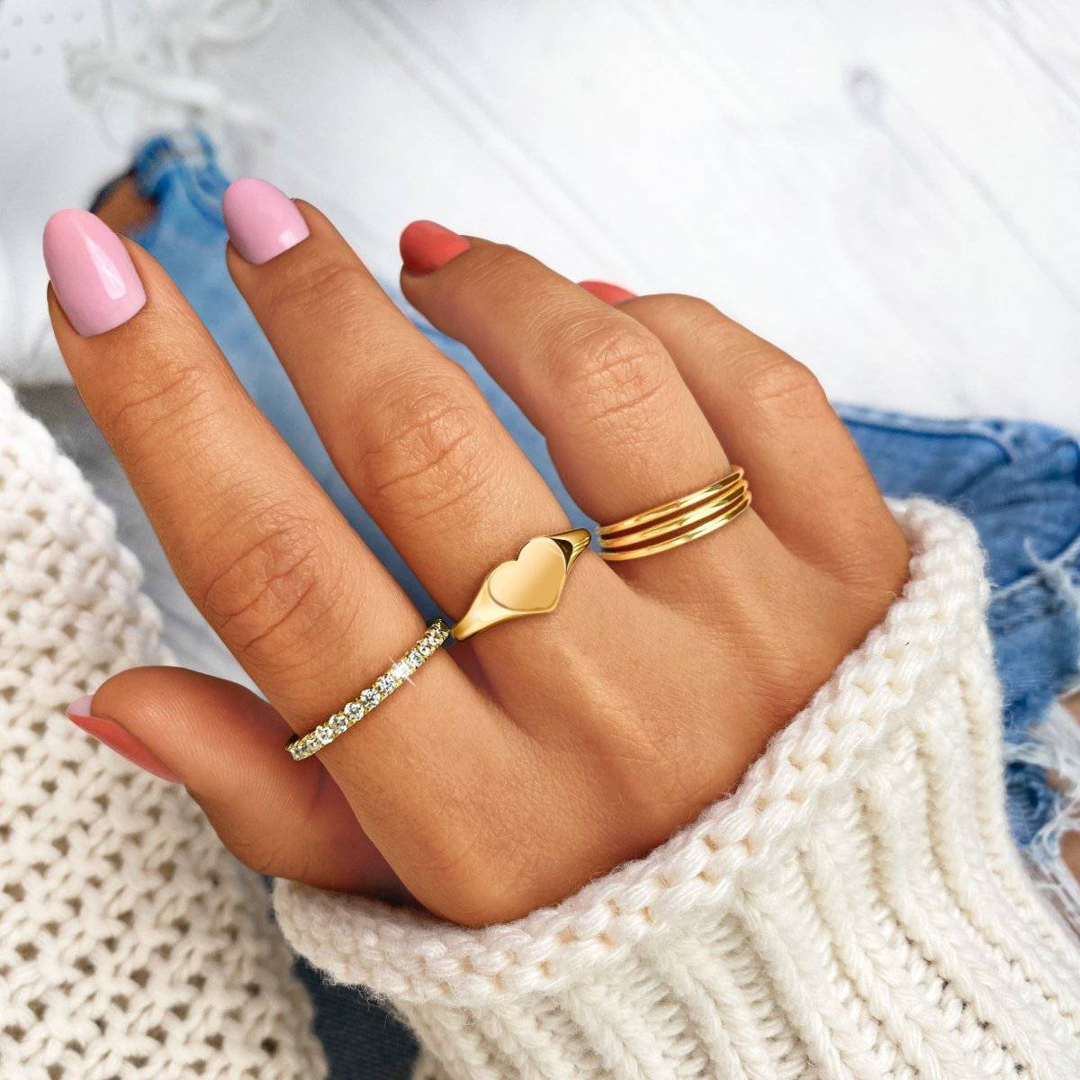 Anillo Rocío Brillante