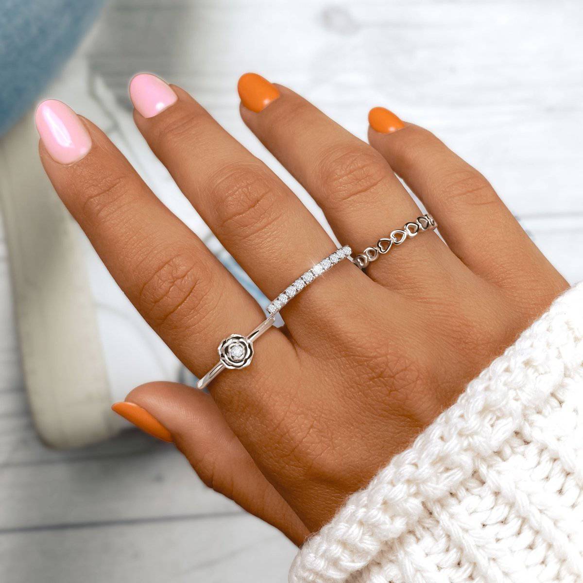Anillo Rocío Brillante