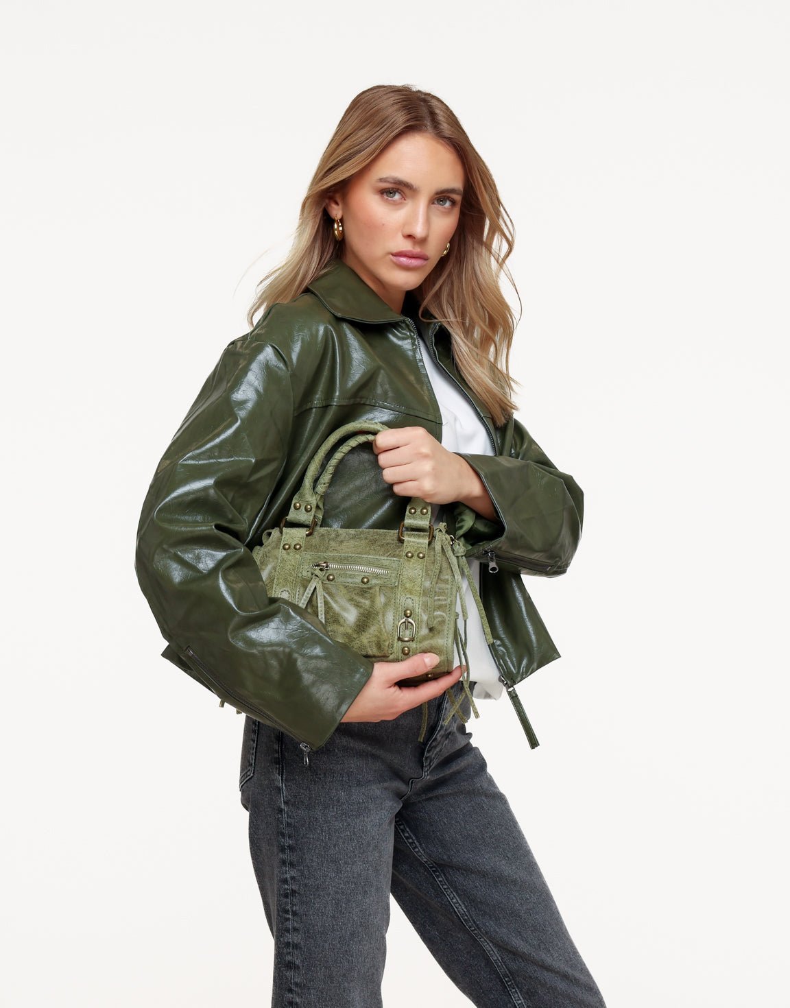 Bolso Cañada Verde Oliva