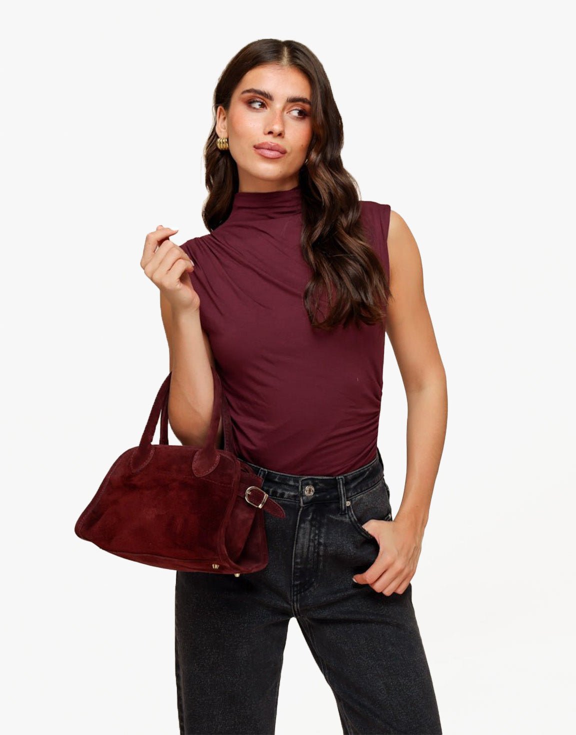 Bolso Solana Burdeos