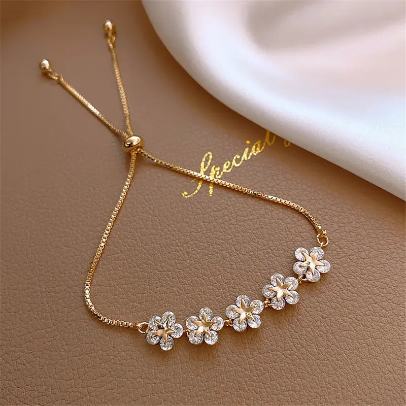 Pulsera Margarita Dorada