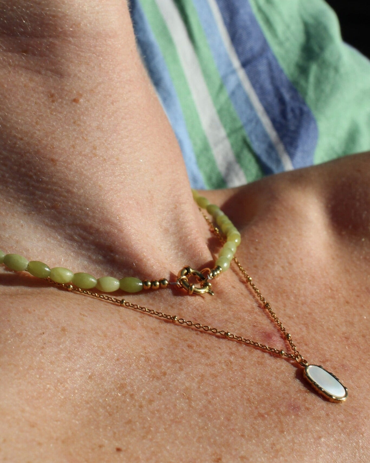 Collar Estela de Cauce Claro
