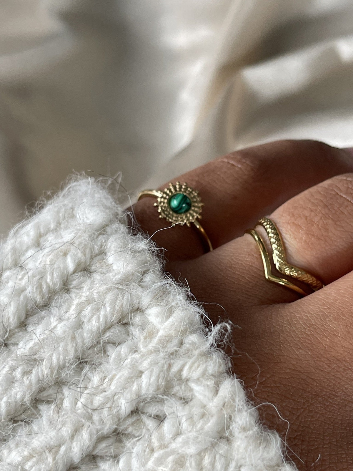 Anillo Vientre de Coral