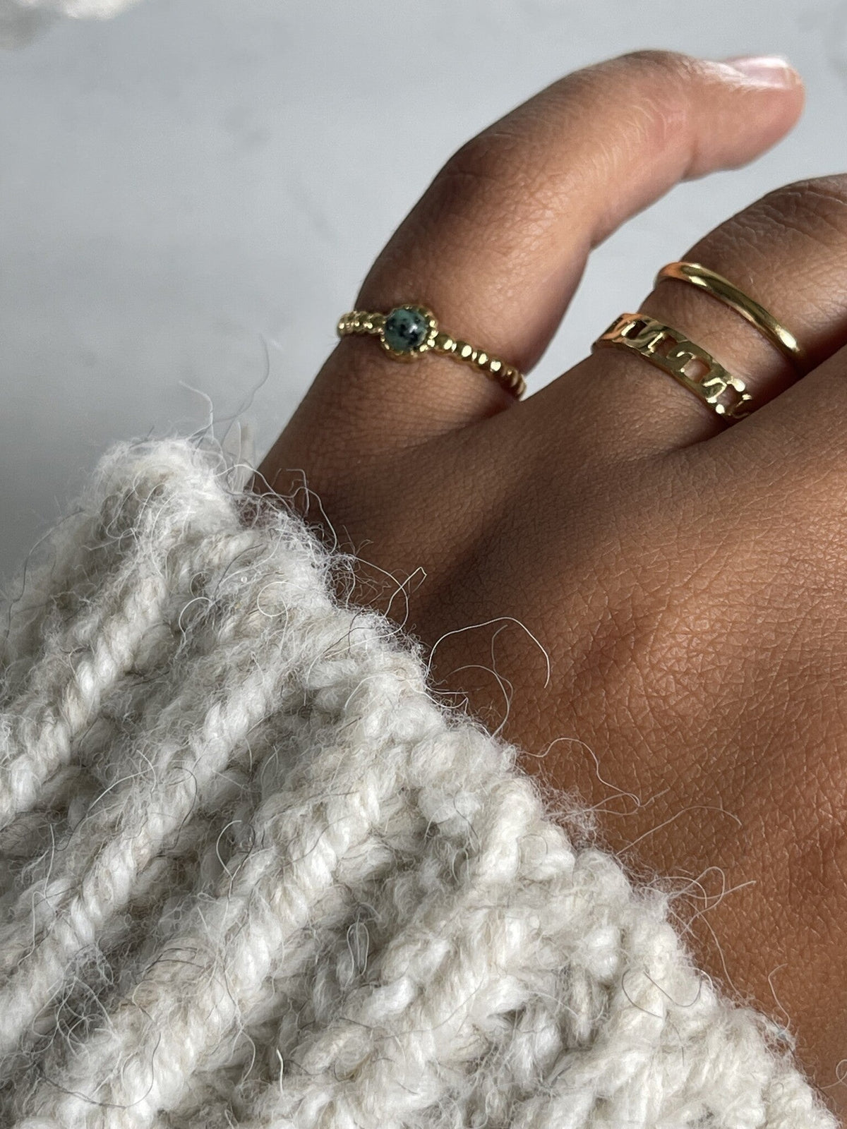 Anillo Templanza de Coral