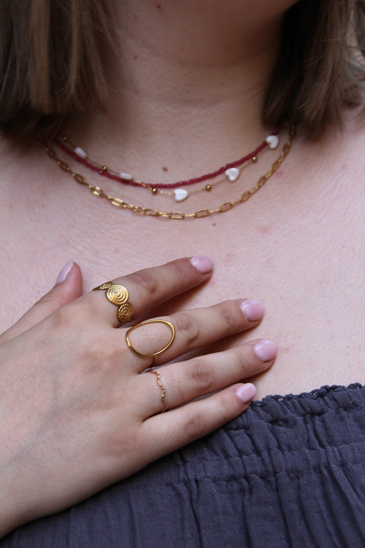 Collar Crisálida Antigua