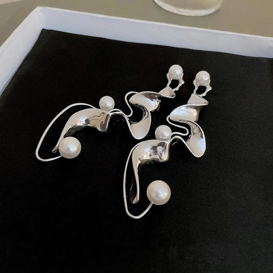Pendientes Marisma Perla