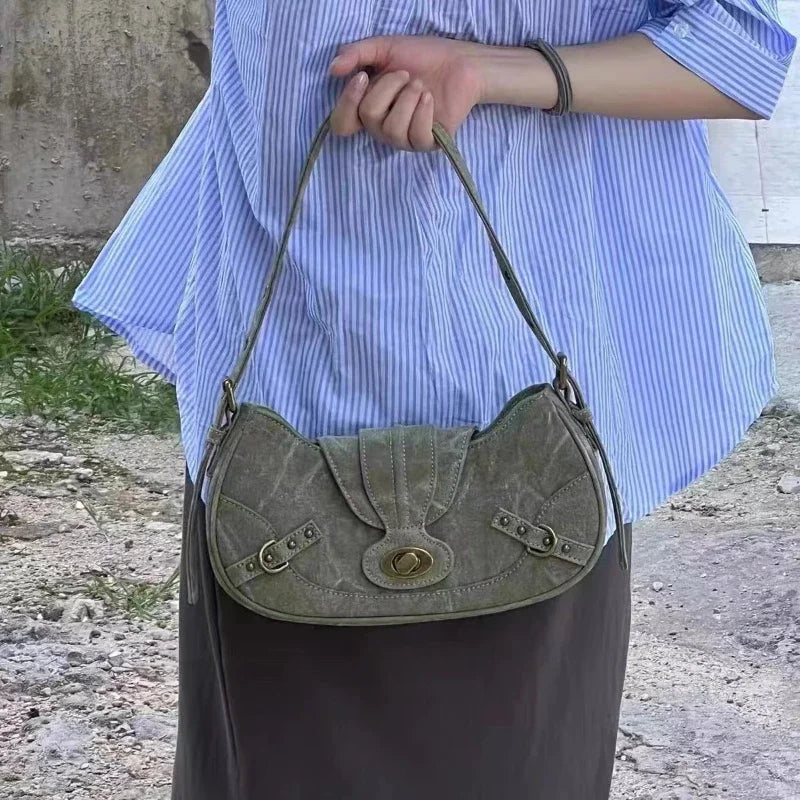 Bolso Lienzo Verde
