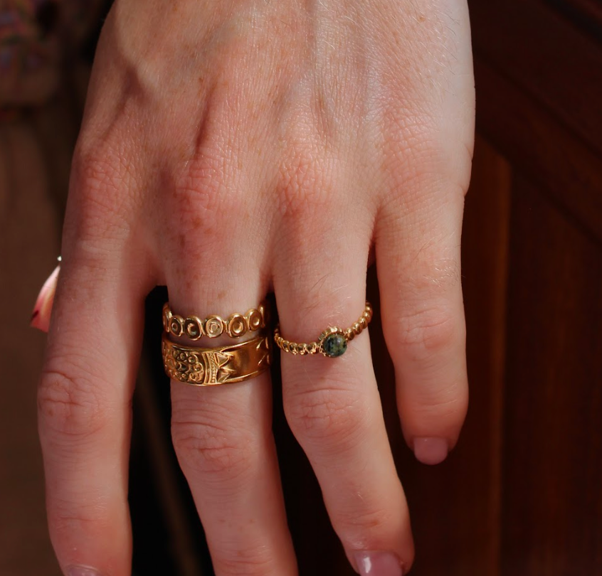 Anillo Templanza de Coral