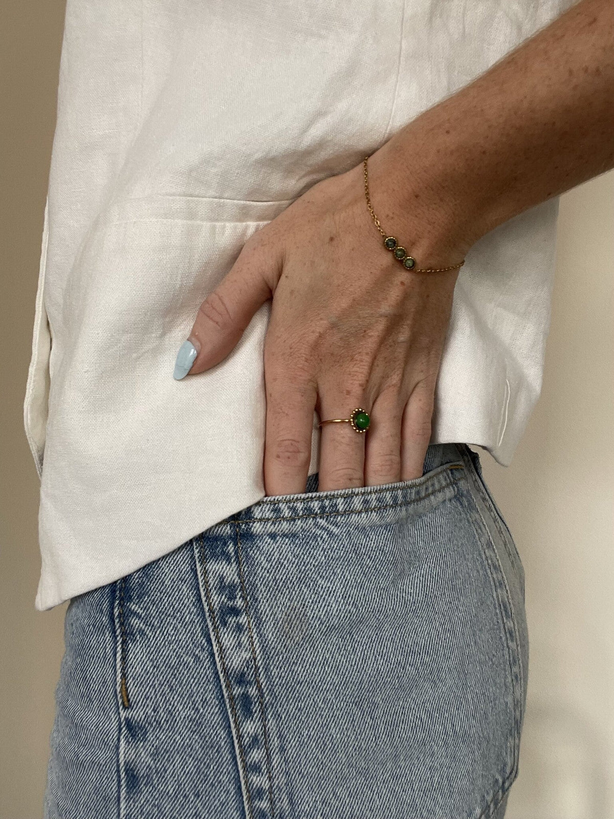 Anillo Cuenca de Sauce