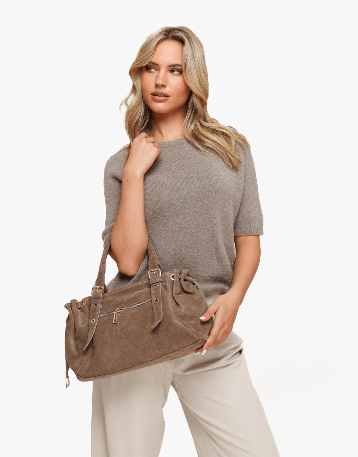 Bolso Cañada Taupe