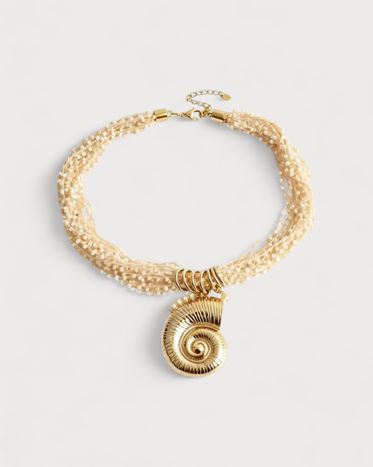 Collar Memoria Eterna dorado